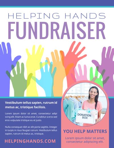 donation flyer design ideas|10 Creative Fundraiser Flyer Design Ideas to Boost Your Donations.